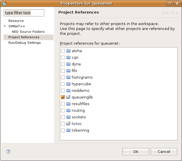Setting project dependencies