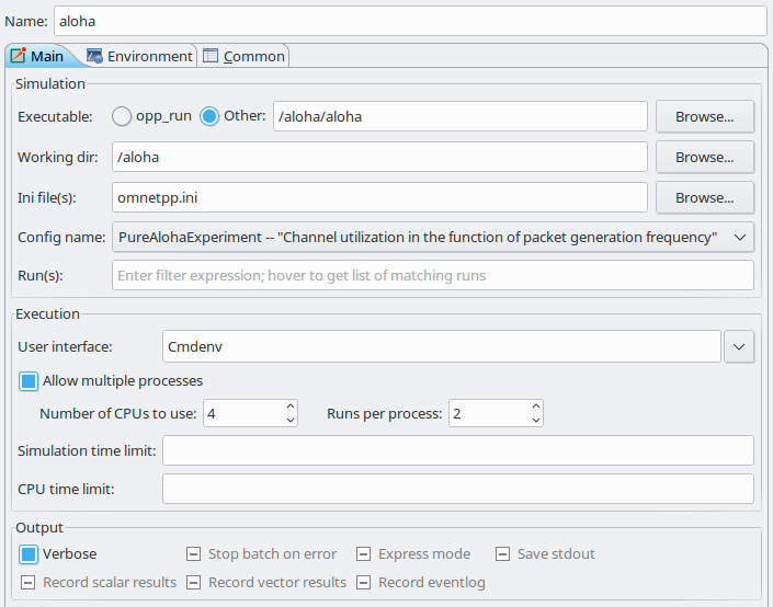 The Simulation Launcher