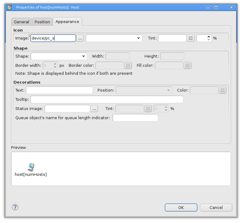 Editing Visual Properties