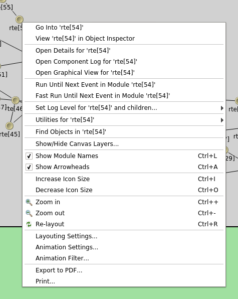 Submodule context menu